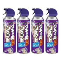 アース製薬　クモの巣消滅ジェット 450ml4本パック　 | コジマYahoo!店