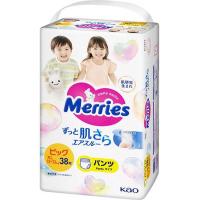 花王　Merries(メリーズ)ずっと肌さらエアスルー パンツ ビッグサイズ(12-22kg)38枚　 | コジマYahoo!店