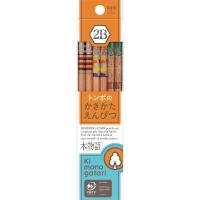 トンボ鉛筆　かきかた鉛筆F木物語03オレンジ2B　KB-KF03-2B | コジマYahoo!店
