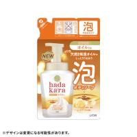 LION　hadakara(ハダカラ)ボディソープ 泡で出てくるオイルインタイプ つめかえ用 420ml　 | コジマYahoo!店