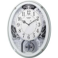 RHYTHM リズム　電波からくり時計 スモールワールドプラウド 　4MN523RH05