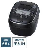 タイガー　TIGER　炊飯器 5.5合 炊きたて 圧力IH メタリックブラック　JPA-Z100KM | コジマYahoo!店