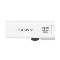 ソニー　SONY　USBメモリー「ポケットビット」[32GB/USB2.0/スライド式]　USM32GR‐W (ホワイト) | コジマYahoo!店