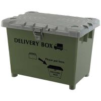 平和工業　宅配ボックス デリバリーボックス カーキ　379945 | コジマYahoo!店