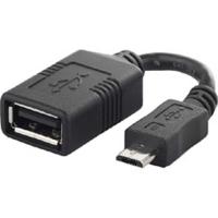 BUFFALO　USB(microB to A)変換アダプター　BSMPC11C01BK ブラック | コジマYahoo!店