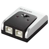 エレコム　ELECOM　USB2.0/1.1準拠USB切替器「2回路」　U2SW-T2 | コジマYahoo!店