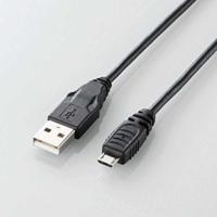 エレコム　ELECOM　Micro-USB(A-MicroB)ケーブル 0.15m　U2C-AMB015BK | コジマYahoo!店