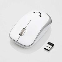 エレコム　ELECOM　マウス (Windows11対応/Mac) ホワイト [IR LED /無線(ワイヤレス) /3ボタン /USB]　M-IR07DRWH | コジマYahoo!店
