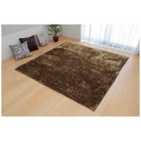 イケヒコ　ラグ シャギー調 (ラルジュ) (約200×250cm/ベージュ)　 | コジマYahoo!店