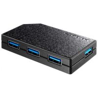 IOデータ　USB3.0ハブ(4ポート・セルフ&amp;バスパワー・ブラック)　US3-HB4 | コジマYahoo!店