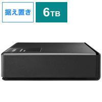 IOデータ　SeeQVault対応 録画用HDD ブラック  6TB  据え置き型 　AVHD-UTSQ6 | コジマYahoo!店