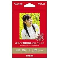 キヤノン　CANON　写真用紙 光沢 ゴールド L判 200枚　GL‐101L200 | コジマYahoo!店