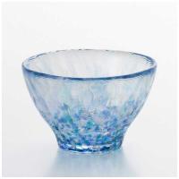 石塚硝子　津軽びいどろ 盃 あじさい アデリア　F49783 | コジマYahoo!店