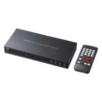 サンワサプライ　4入力1出力HDMI画面分割切替器(4K/60Hz対応) ［4入力 /1出力 /4K対応］　SW-PHD41MTV | コジマYahoo!店
