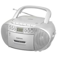 オーム電機　CDラジオカセットレコーダー シルバー ワイドFM対応　RCD-590Z-S | コジマYahoo!店