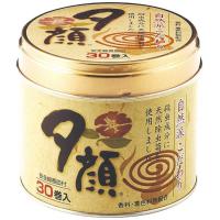 紀陽除虫菊　夕顔 天然 蚊とり線香 缶入 30巻〔蚊取り線香〕　 | コジマYahoo!店