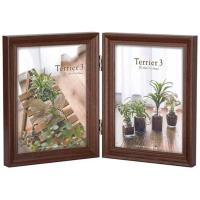 ハクバ　フォトフレーム　テリア3 (ブラウン)2L 2面 タテ FWTR3BR2L2T | コジマYahoo!店