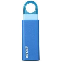 BUFFALO　USBメモリー 16GB USB3.1 ノック式 (ブルー)　RUF3-KS16GA-BL | コジマYahoo!店