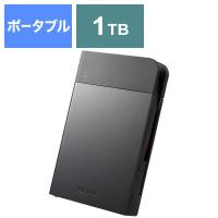 BUFFALO　外付けHDD ブラック [2.5インチ /1TB]　HD-PZF1.0U3-BKA ブラック [2.5インチ] | コジマYahoo!店