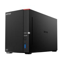 BUFFALO　NAS［4TB搭載 /2ベイ］ LinkStation 2.5GbE搭載 高速モデル ブラック　LS720D0402 | コジマYahoo!店