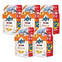 P＆G　(ケース販売) 除菌ジョイコンパクト 贅沢シトラスオレンジの香り つめかえ 超ジャンボサイズ 1550ml×5　 | コジマYahoo!店
