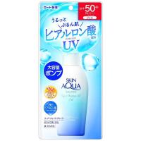 ロート製薬　SKIN AQUA(スキンアクア)スーパーモイスチャージェル ポンプ 140g SPF50+ / PA++++　 | コジマYahoo!店