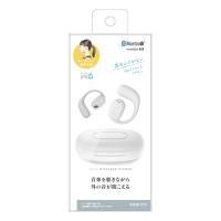 ラスタバナナ　Bluetooth5.3 Air伝導完全ワイヤレスイヤホンマイク WH ホワイト　RTWS07WH | コジマYahoo!店
