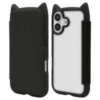 ラスタバナナ　iPhone 17ケース mimi 猫耳手帳 BK ブラック　9169IP5ABHPBK | コジマYahoo!店