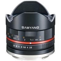 SAMYANG　交換レンズ　8mm F2.8 UMC FISH-EYE II (フジフイルムX用) ブラック | コジマYahoo!店
