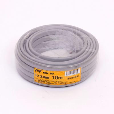 送料無料!![新品]VVF3×2.0 VVF2.0-3c ケーブル VVFケーブル VVF2.0×3C vvf2.0-3c 100m 3芯 2.0mm 配電用 電線 赤白黒