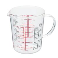 HARIO(ハリオ) メジャーカップ ワイド 耐熱ガラス 取っ手付 マルチ 500ml 日本製 CMJW-500 | Y&Ks