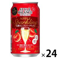 ノンアルコール　スタイルバランス　完熟りんごスパークリング　350ml　1ケース(24本入)（機能性表示食品）