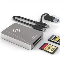 Cfexpress TypeB カードリーダー USB 3.2 Gen 2 10Gpbs CFexpressタイプBカード/SDメモリーカード対応 デ | MahanA Yahoo!ショップ