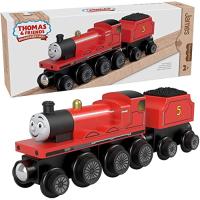 きかんしゃトーマス 木製レールシリーズ(Thomas) ジェームス 【2才~】 HBK12 レッド | MahanA Yahoo!ショップ