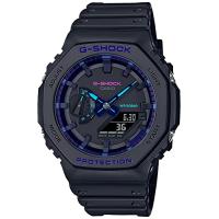[ジーショック] [カシオ] 腕時計 GA-2100VB-1AJF メンズ ブラック | MahanA Yahoo!ショップ