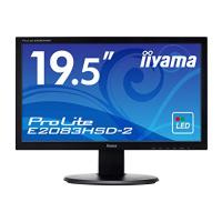 iiyama モニター ディスプレイ E2083HSD-B2 (19.5インチ/HD+/TN/D-sub,DVI-D/3年保証) | MahanA Yahoo!ショップ