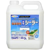 アサヒペン 強浸透性水性シーラー 透明(クリヤ) 3L | MahanA Yahoo!ショップ