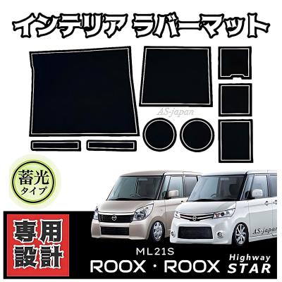スズキパレットMK21系　日産ルークスML21系　インテリアパネル21PCS スズキパレットMK21系 日産ルークスML21系 インテリアパネル