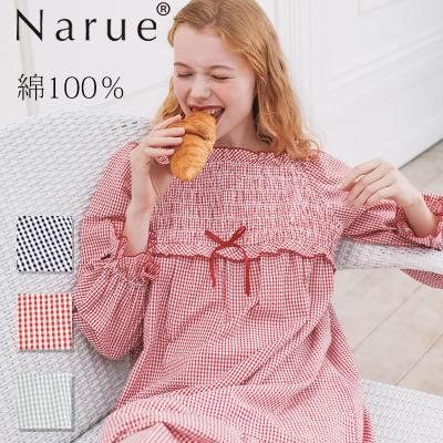 ギンガムチェック ワンピース（レディース下着、靴下、部屋着