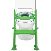 かえるのふかふか ステップ式トイレトレーナー グリーン 592021 トイレトレーニング ステップ 補助便座付き | oemショップ Yahoo!店