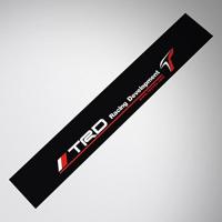 トヨタ Trd 車 ステッカー かっこいい メーカー エンブレム 十字架 ブランド カー ステッカー リアガラス用 C3 Wing 02 Emb79 19 44 銀影工房 通販 Yahoo ショッピング