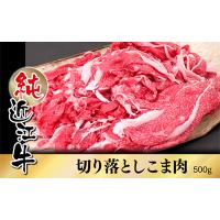 ふるさと納税 草津市 純近江牛切り落としこま肉　500g | さとふる