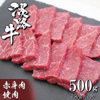 ふるさと納税 淡路市 淡路牛 赤身肉の焼肉500g(250g×2PC) | さとふる