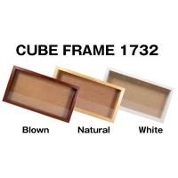 木製 キューブフレーム 1732 ブラウン・ナチュラル・ホワイト | フイルム&雑貨 写楽