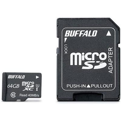 BUFFALO SDカード（容量：64GB）｜メモリーカード｜PCサプライ 