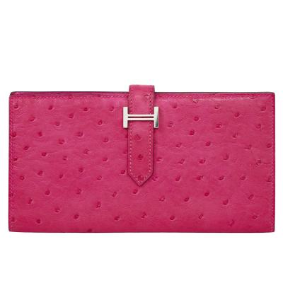 正規品 本物 エルメス オーストリッチ ベアン ウォレット 長財布 楽天市場】Hermes エルメス 長財布 ベアン スフレ