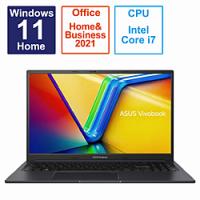 ノートパソコン Vivobook 15X インディーブラック K3504ZA-BQ020WS ［15.6型 /Windows11 Home /intel Core i7 /メモリ：16GB /SSD：512GB /Office HomeandBus… | ソフマップ Yahoo!店