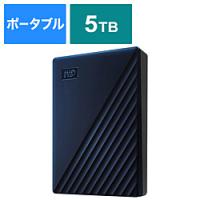 Western Digital WDBA2F0050BBL-JESE ［ポータブル型 /5TB］ 外付けHDD USB-C＋USB-A接続 My Passport for Mac | ソフマップ Yahoo!店