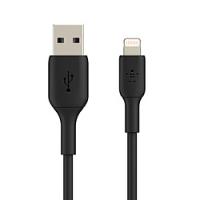 BELKIN BOOST↑CHARGE USB-A to ライトニング PVCケーブル  1m  ブラック CAA001bt1MBK ［1m］ | ソフマップ Yahoo!店