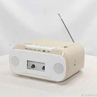 TOSHIBA CDラジカセ（色：ベージュ系）｜ミニコンポ、ラジカセ